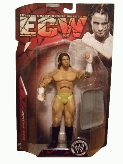 WWE ECW Series 1 - CM Punk Action Figure