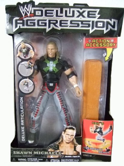 WWE Deluxe Aggression Series 10 - Shawn Michaels Action Figure