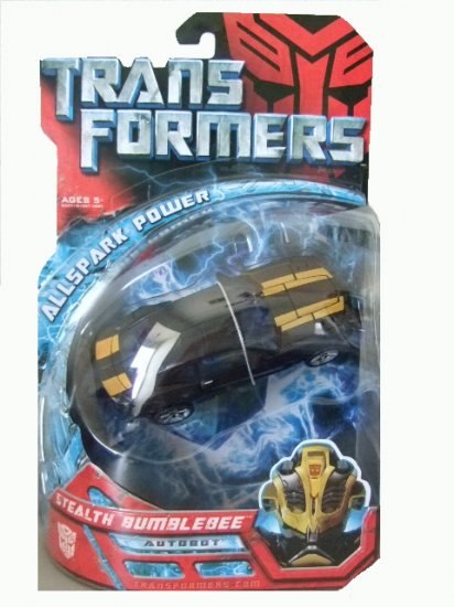 Transformers The Movie Allspark Power Deluxe Class - Stealth Bumblebee Action Figure