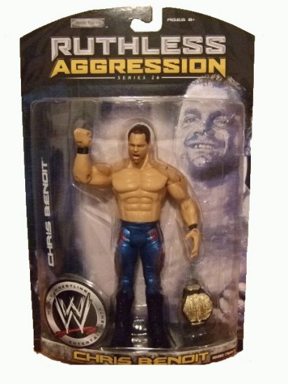 WWE Ruthless Aggression 26 - Chris Benoit Rabid Wolverine Action Figure