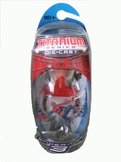 Spider-Man 3 Movie Titanium Series - Spider-Man Figure