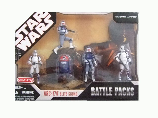 Star Wars 30th Anniversary Battle Pack - ARC-170 Action Figure Set