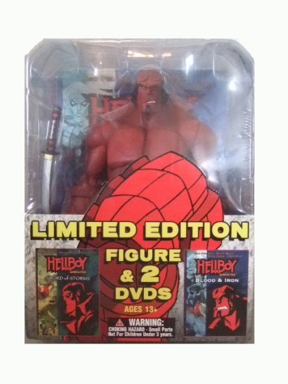 Hellboy Animated Limited Edition - Hellboy Action Figure and 2 DVDs