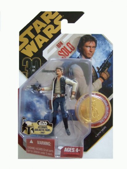 Star Wars 30th Anniversary Ultimate Galactic Hunt - Han Solo Action Figure