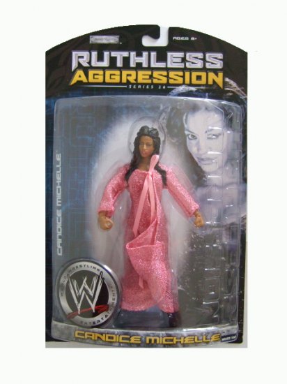 WWE Ruthless Aggression Series 26 - Candice Michelle Action Figure Ring Rage