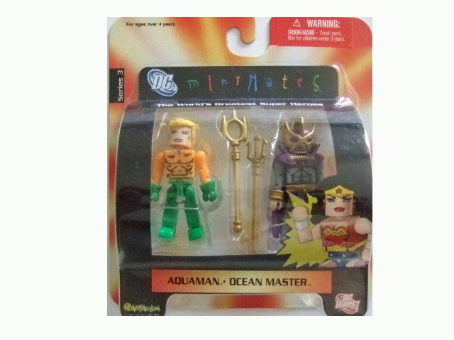 DC Mini Mates Series 2 - Aquaman and Ocean Master Action Figure 2-Pack