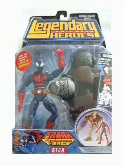 Legendary Comic Book Heroes Monkeyman Series - Star Action Figure