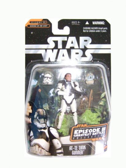 Star Wars Episode 3 Greatest Battles Collection - AT-TE Tank Gunner Action Figure