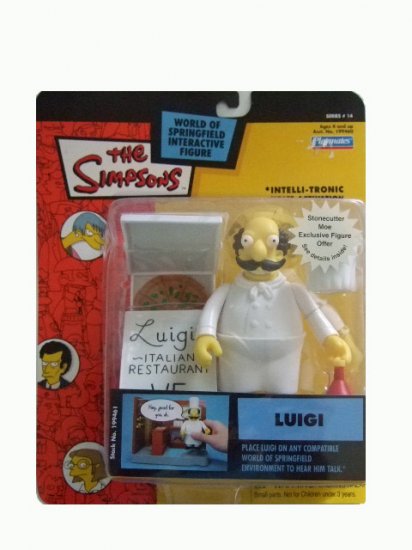 The Simpsons Series 14 - Luigi Action Figure