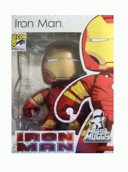 San Diego Comic Con 2008 Exclusive - Mighty Muggs Iron Man Action Figure