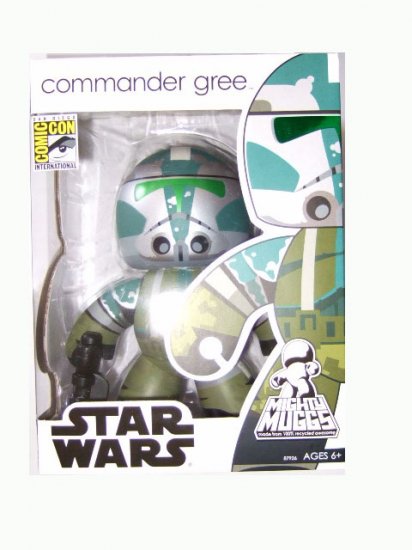 San Diego Comic Con 2008 Exclusive - Mighty Muggs Commander Gree Action Figure