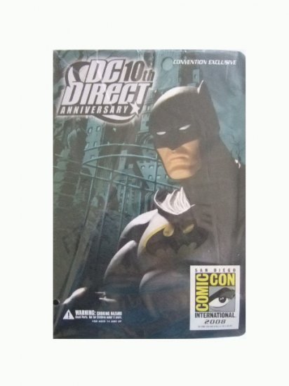 San Diego Comic Con 2008 Exclusive - DC Direct 10th Anniversary Batman Action Figure