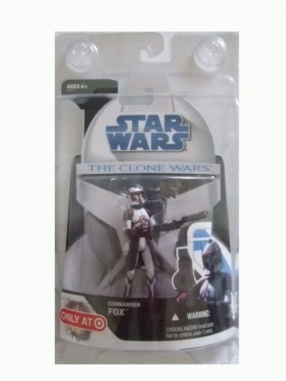 Star Wars Clone Wars - Commander Fox Retail Exclusive Action Figure