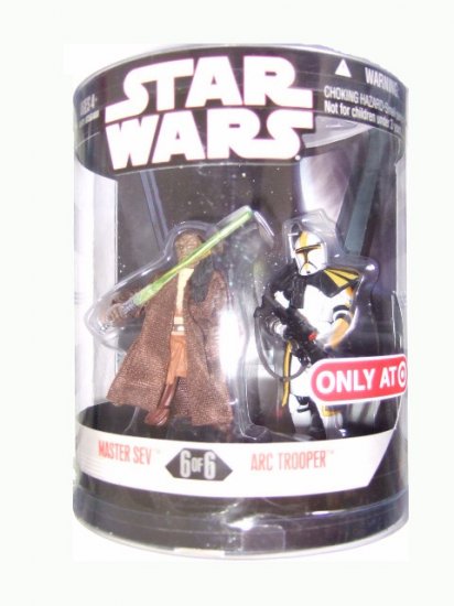 Star Wars 30th Anniversary Order 66 Series 2 - Master Sev and Arc Trooper Action Figure 2-pack