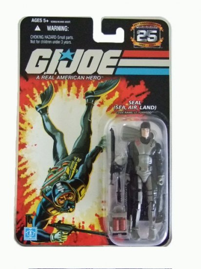 GI Joe 25th Anniversary Wave 6 - Lt Torpedo Action Figure