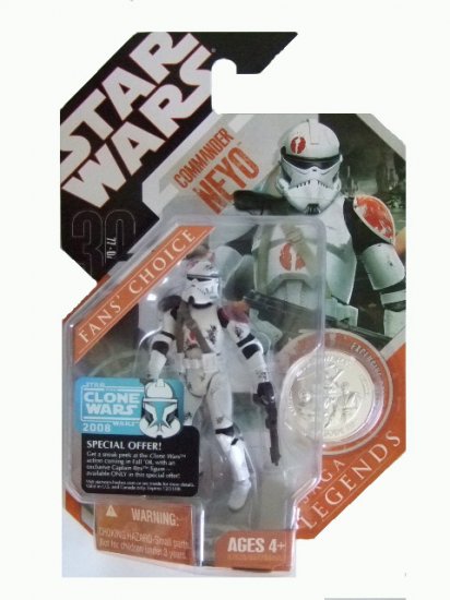 Star Wars 30th Anniversary Saga Legends - Commander Neyo Action Figure