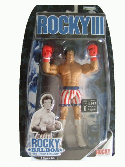 Rocky 3 - Rocky Balboa(Apollo Creed Trunks)Action Figure