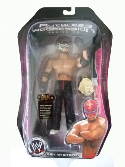 WWE Ruthless Aggression Series 23 - Rey Mysterio Action Figure Ring Rage