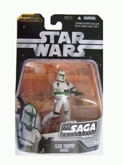 Star Wars Saga Collection Wave 8 - Clone Trooper Sergeant Action Figure