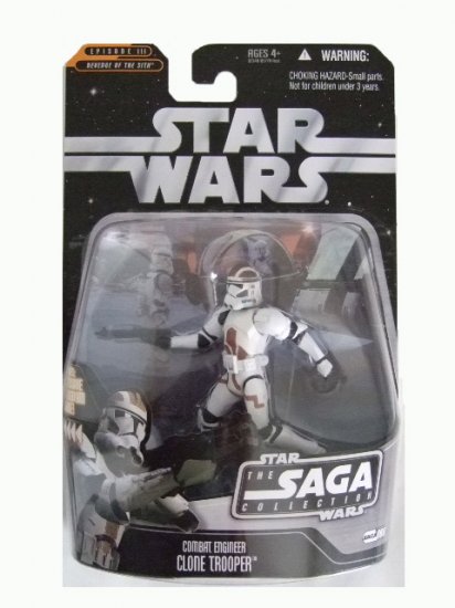 Star Wars Saga Collection Wave 9 - Combat Engineer Clone Trooper Action Figure