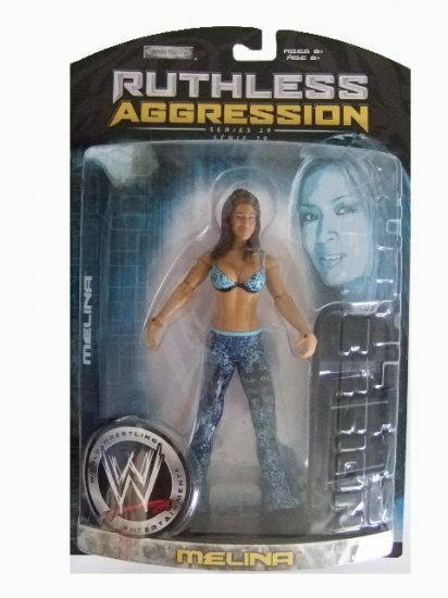 WWE Ruthless Aggression Series 29 - Melina Action Figure Ring Rage