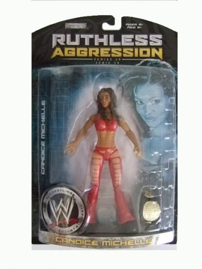 WWE Ruthless Aggression Series 29 - Candice Michelle Action Figure Ring Rage