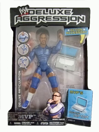 WWE Deluxe Aggression Series 11 - MVP Action Figure