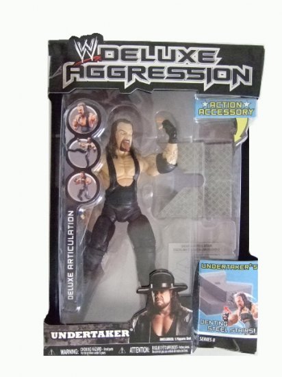 WWE Deluxe Aggression Series 8 - Undertaker Action Figure