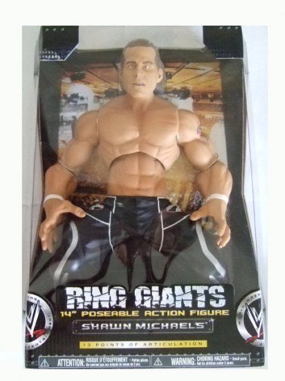 WWE Ring Giants Series 8 - Shawn Michaels 14" Inch Action Figure ECW