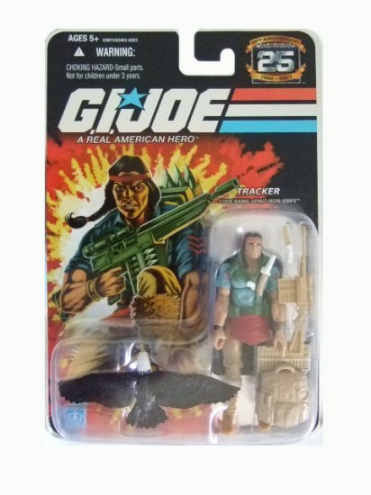 GI Joe 25th Anniversary Wave 7 - Spirit Iron Knife Action Figure
