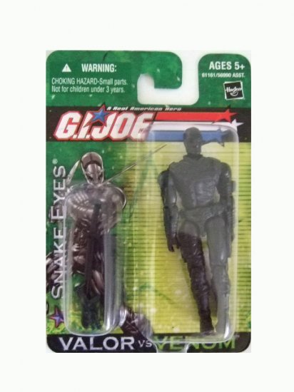 GI Joe Valor vs Venom - Snake Eyes Action Figure