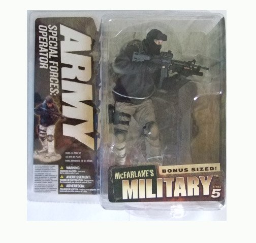 McFarlane Military Series 5 - Army Special Forces Operator (Caucasian) Action Figure
