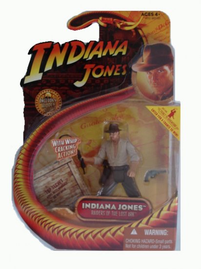 Indiana Jones Series 1 - Indiana Jones w/Whip-Cracking Action Figure