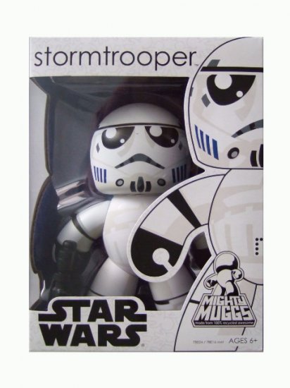 Star Wars Mighty Muggs Series 1 - Stormtrooper Action Figure