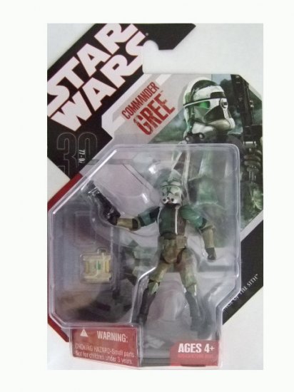 Star Wars 30th Anniversary 2008 Wave 1 - Commander Gree Action Figure