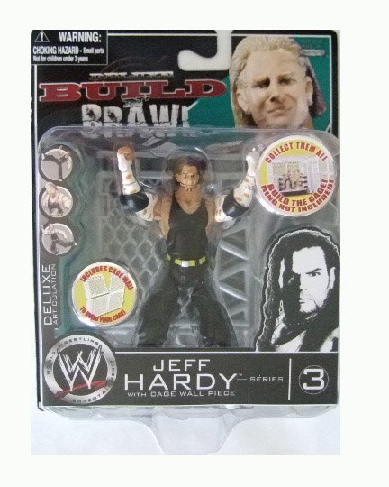 WWE Deluxe Build N' Brawl Series 3 - Jeff Hardy Action Figure