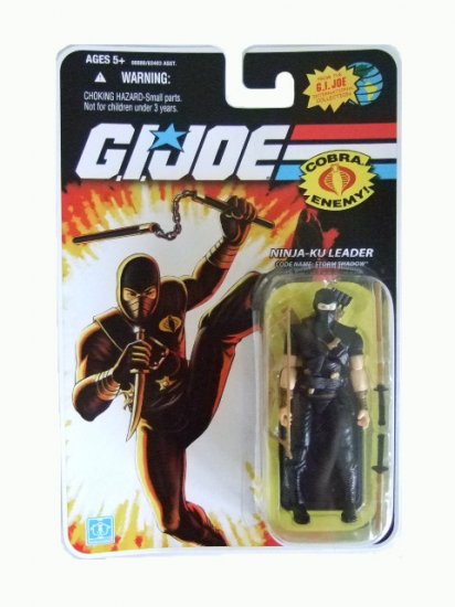 GI Joe 25th Anniversary Wave 9 - Storm Shadow (Ninja-Ku Leader) Action Figure