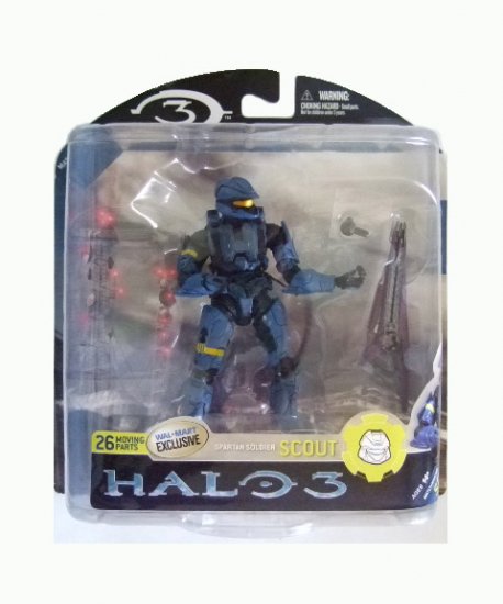 Mcfarlane Halo 3 Series 3 Exclusive - Spartan Soldier Scout Action Figure
