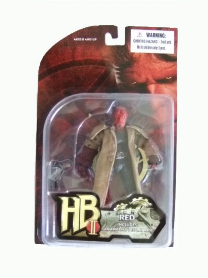 Hellboy II: The Golden Army - Hellboy (Closed Mouth Variant) 3 3/4 Inch Action Figure