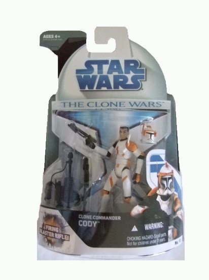 Star Wars Clone Wars Wave 2 - Clone Commander Cody Action Figure