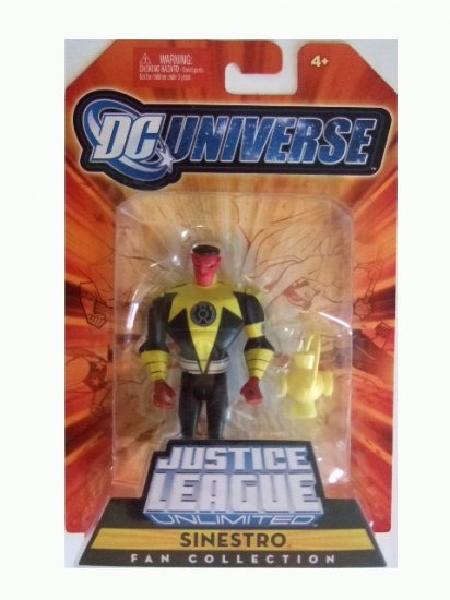 DC Universe Justice League Unlimited - Sinestro Action Figure