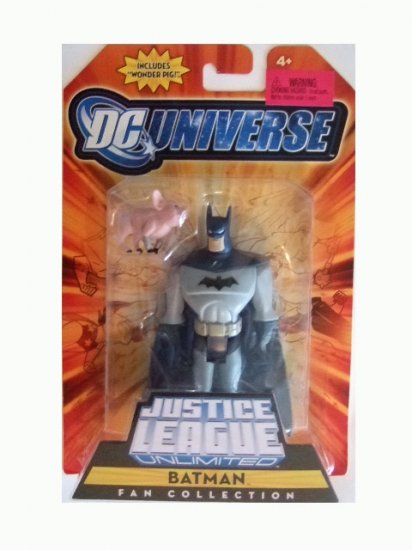 DC Universe Justice League Unlimited - Batman w/ Wonder Pig Action Figure