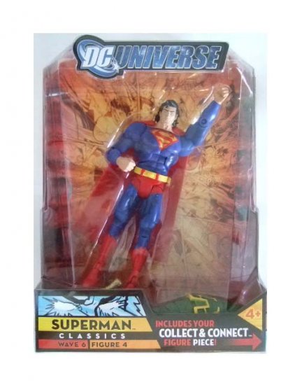 DC Universe Series 6 - Superman (Blue & Red) Action Figure