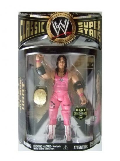 WWE Best of Classic Superstars - Bret Hart Action Figure