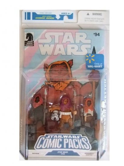 Star Wars Exclusive Comic Pack - Machook, Keoulkeech & Kettch Action Figure Pack