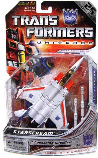 Transformers Universe Classics G1 Series - Starscream Action Figure