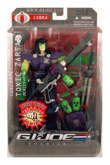 GI Joe Sigma 6 Combat Squad - Toxic Zartan (Distressed Packaging) Action Figure