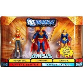 DC Universe Infinite Heroes - Wonder Girl, Superman and Supergirl Action Figure 3-Pack