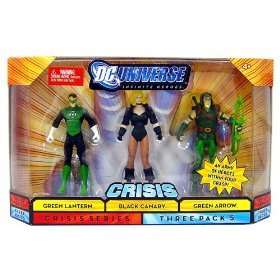 DC Universe Infinite Heroes - Green Lantern, Black Canary and Green Arrow Action Figure 3-Pack