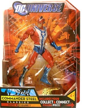 DC Universe Series 8 - Commander Steel (Distressed Packaging) Action Figure